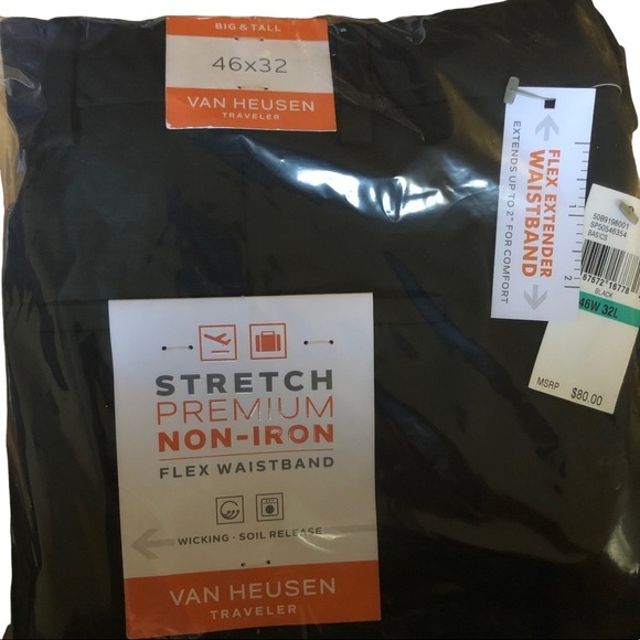 Van Heusen Men's Big and Tall Pant - Picture 7 of 9